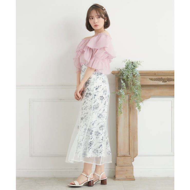 フリルオフショルBL | RETRO GIRL | 詳細画像21 