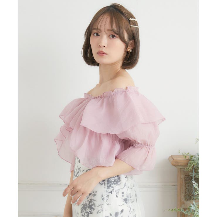 フリルオフショルBL | RETRO GIRL | 詳細画像25 