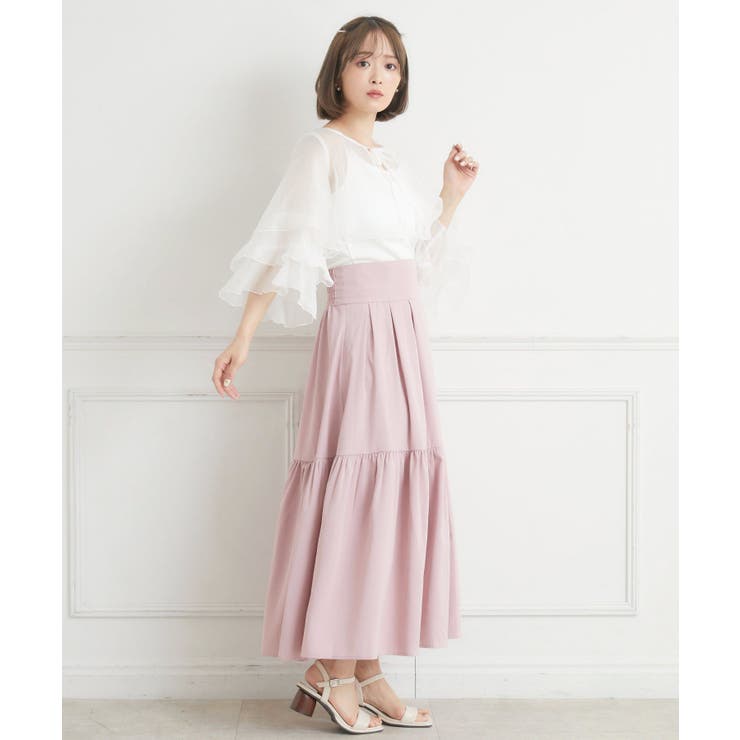 フリルスリーブボレロSET[品番：RTGW0006963]｜RETRO GIRL（レトロ