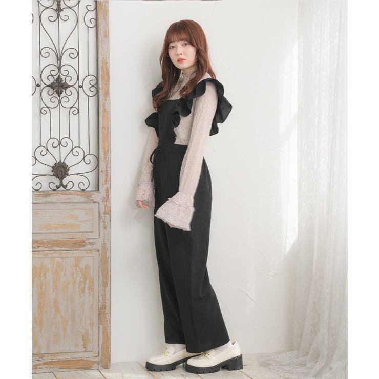 フリルサロペット[品番：RTGW0006829]｜RETRO GIRL（レトロ