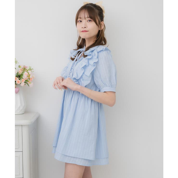 レースフリルチュニックOP | RETRO GIRL | 詳細画像10 