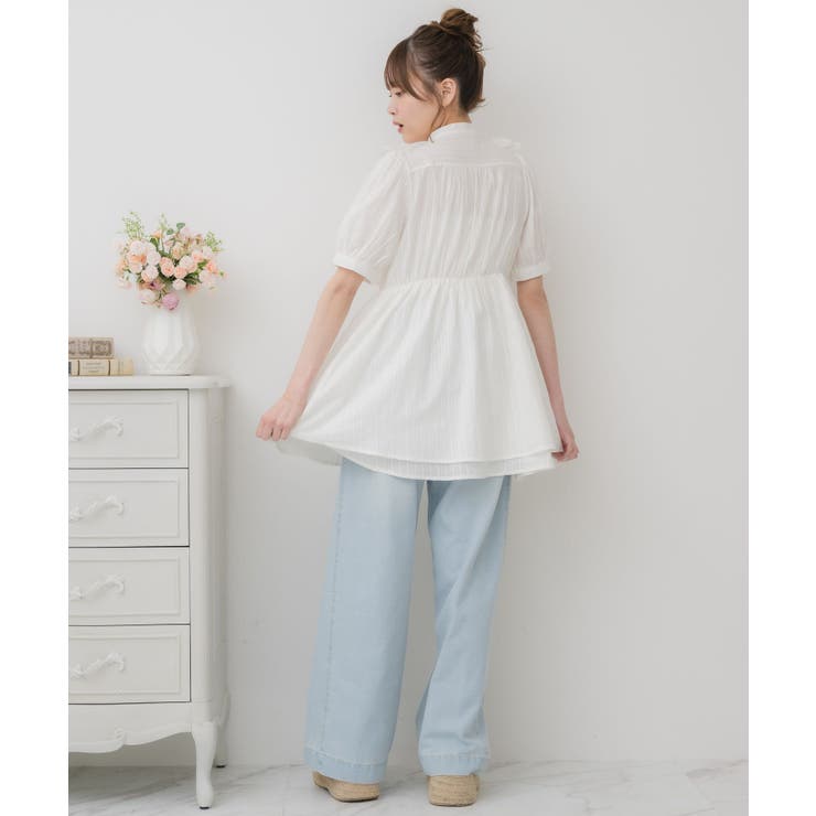 レースフリルチュニックOP | RETRO GIRL | 詳細画像15 