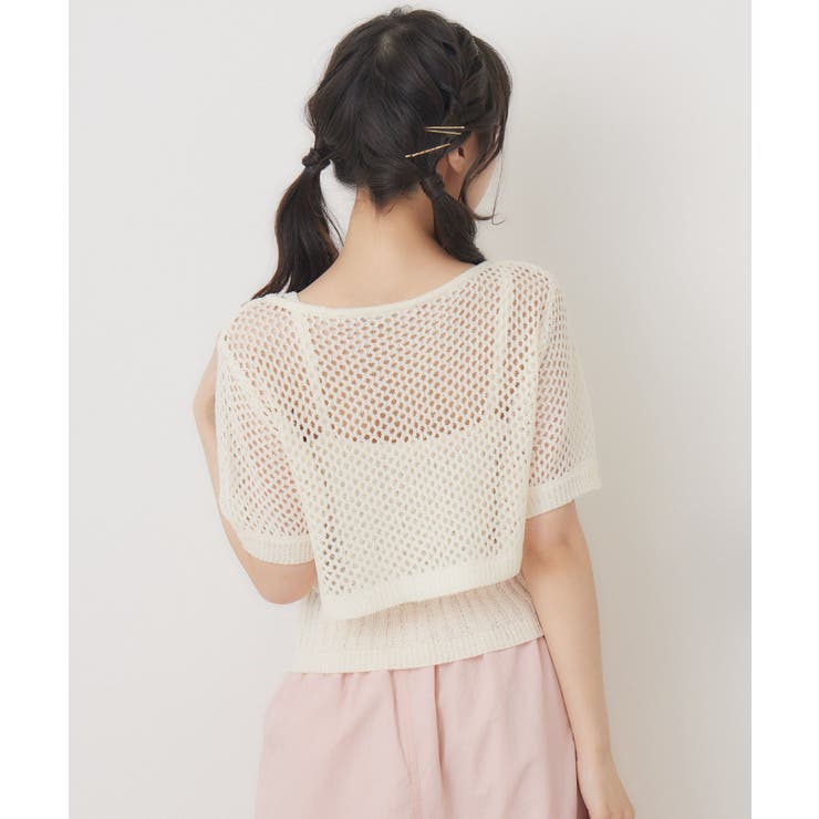 メッシュリボンカーデNTSET | RETRO GIRL | 詳細画像10 