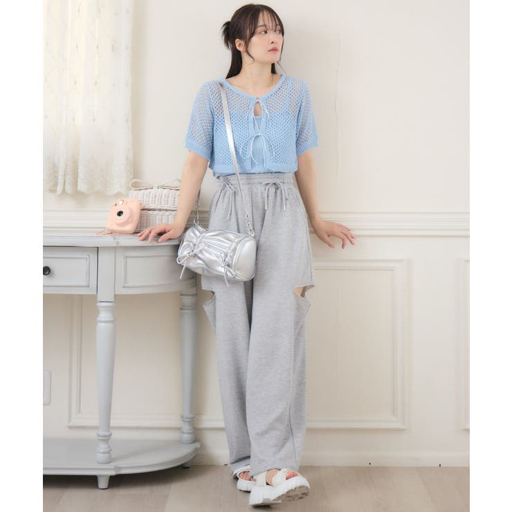 メッシュリボンカーデNTSET | RETRO GIRL | 詳細画像11 