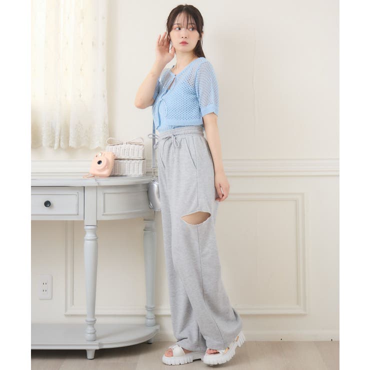 メッシュリボンカーデNTSET | RETRO GIRL | 詳細画像13 