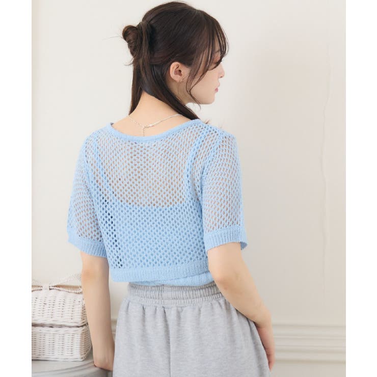 メッシュリボンカーデNTSET | RETRO GIRL | 詳細画像18 