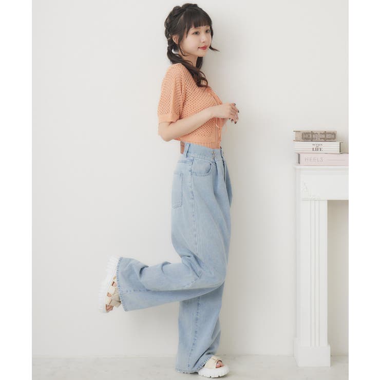 メッシュリボンカーデNTSET | RETRO GIRL | 詳細画像21 