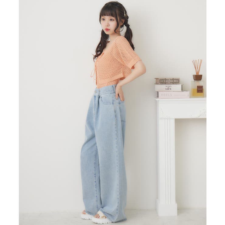 メッシュリボンカーデNTSET | RETRO GIRL | 詳細画像22 