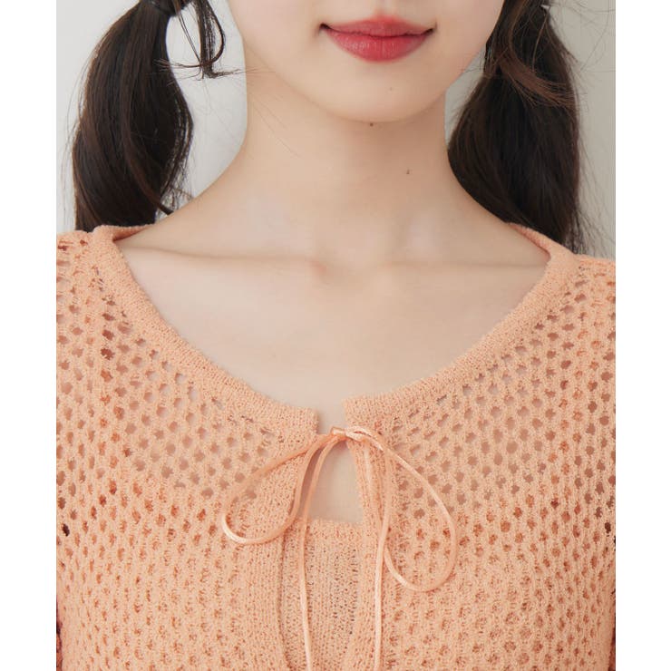 メッシュリボンカーデNTSET | RETRO GIRL | 詳細画像32 