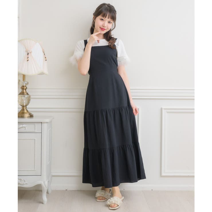 【新品】GIRLガールウエストリボンワンピースドレス GI5786EW01606_1_l.jpg