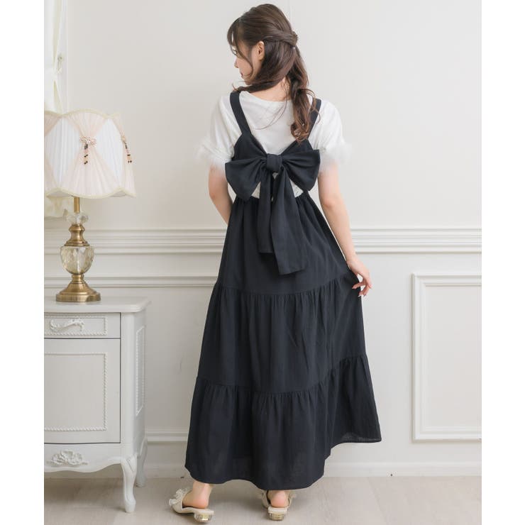 BLK1 | Bリボンワンピース | RETRO GIRL