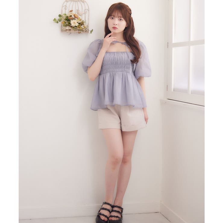 シアーキャミ＆ボレロSET | RETRO GIRL | 詳細画像15 