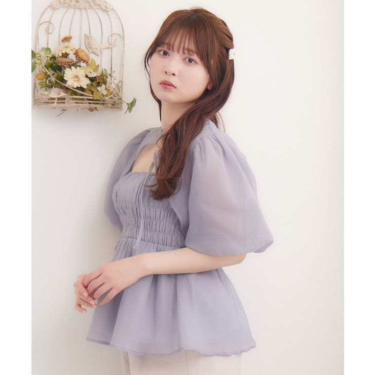 シアーキャミ＆ボレロSET | RETRO GIRL | 詳細画像21 