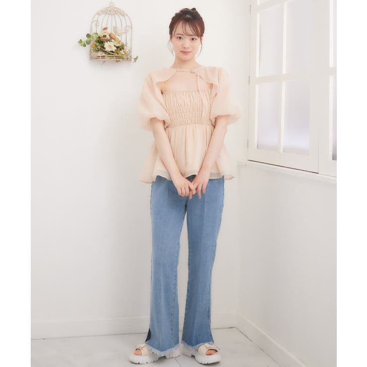 シアーキャミ＆ボレロSET | RETRO GIRL | 詳細画像23 