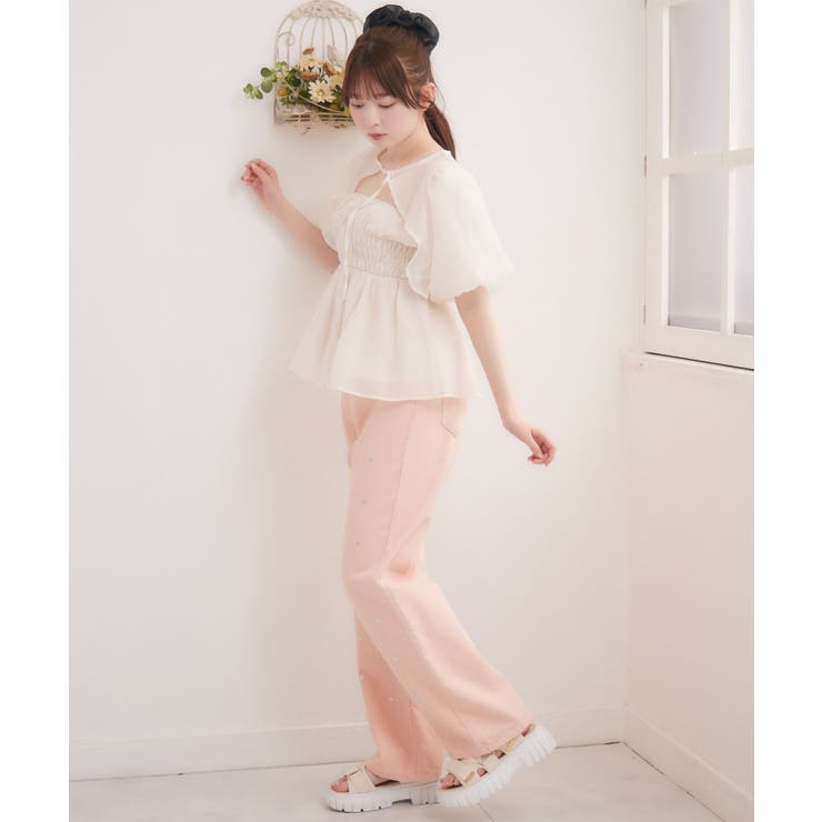 シアーキャミ＆ボレロSET | RETRO GIRL | 詳細画像5 