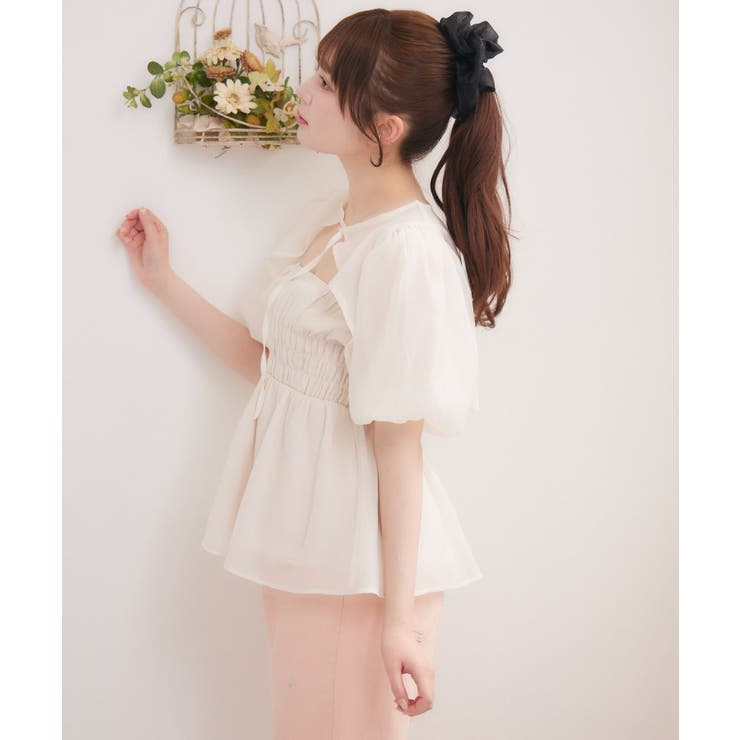 シアーキャミ＆ボレロSET | RETRO GIRL | 詳細画像9 