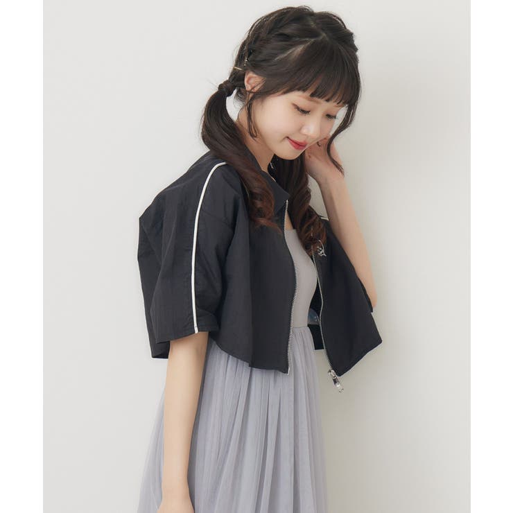 再入荷のおすすめ最新情報 ZIPショートSH[品番：RTGW0008110]｜RETRO GIRL（レトロガール ウェア