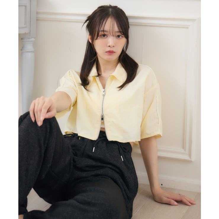 YEL0 | ZIPショートSH | RETRO GIRL