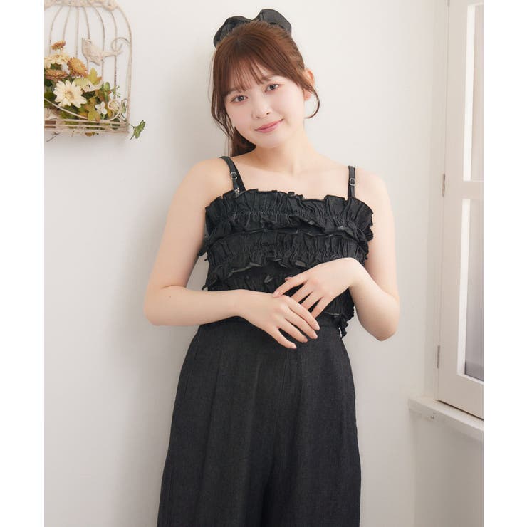 ボリュームフリルサロペット | RETRO GIRL | 詳細画像14 