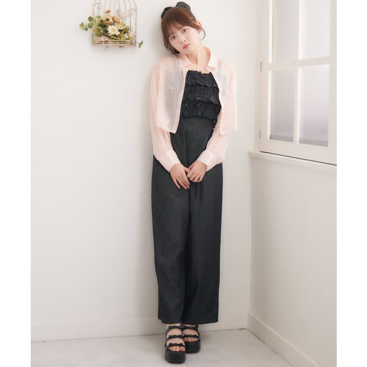 ボリュームフリルサロペット | RETRO GIRL | 詳細画像18 