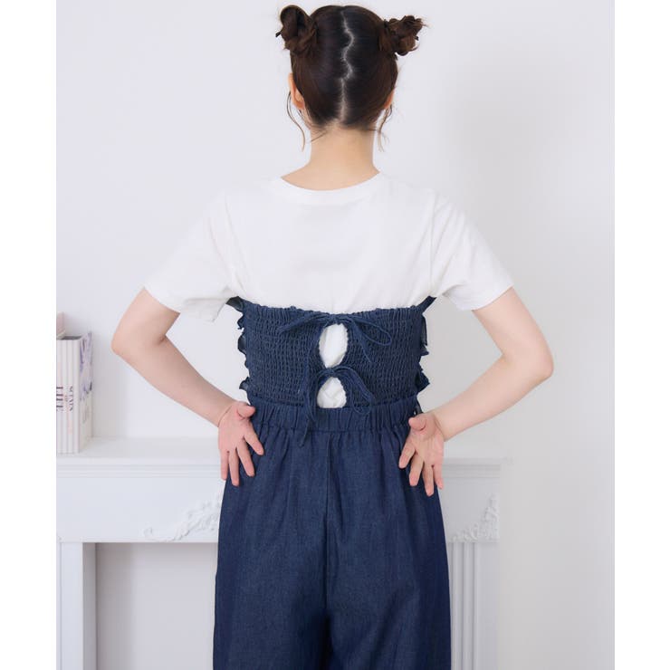 ボリュームフリルサロペット | RETRO GIRL | 詳細画像9 