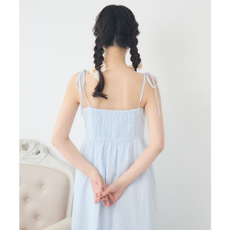 肩リボンレースキャミOP | RETRO GIRL | 詳細画像11 