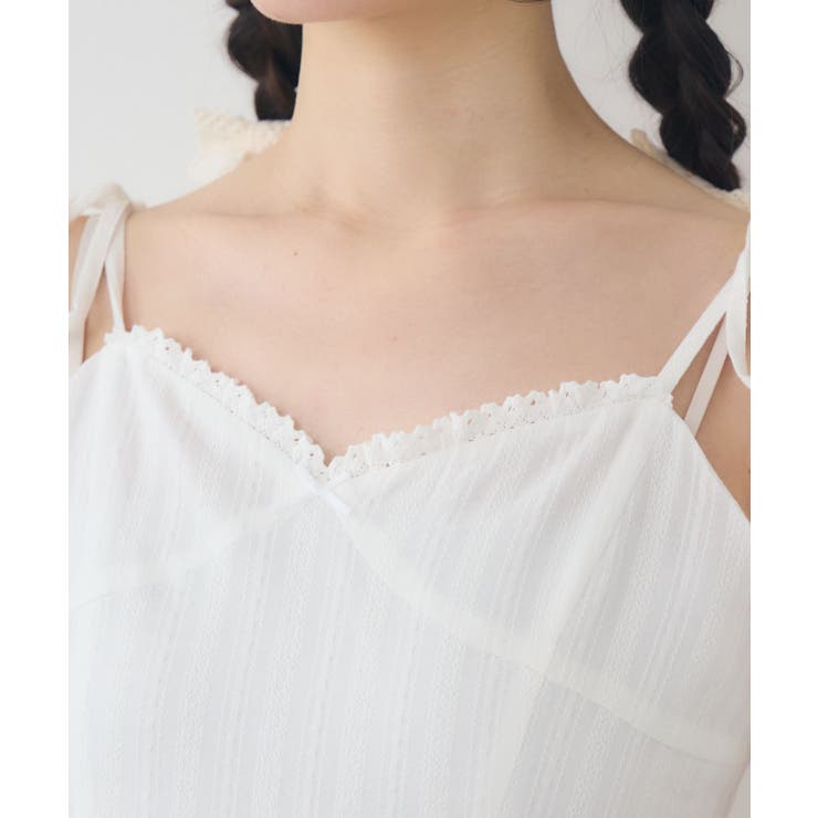 肩リボンレースキャミOP | RETRO GIRL | 詳細画像29 