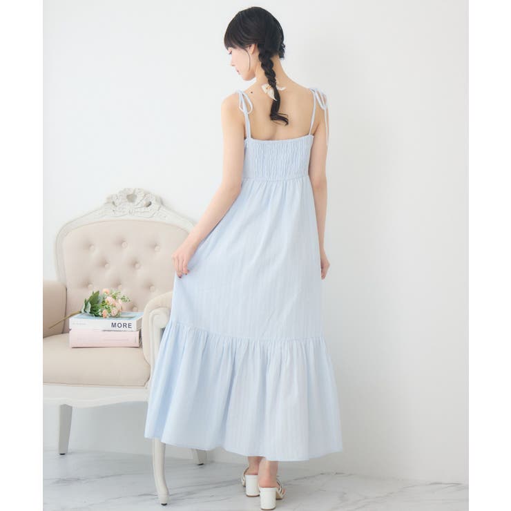 肩リボンレースキャミOP | RETRO GIRL | 詳細画像7 