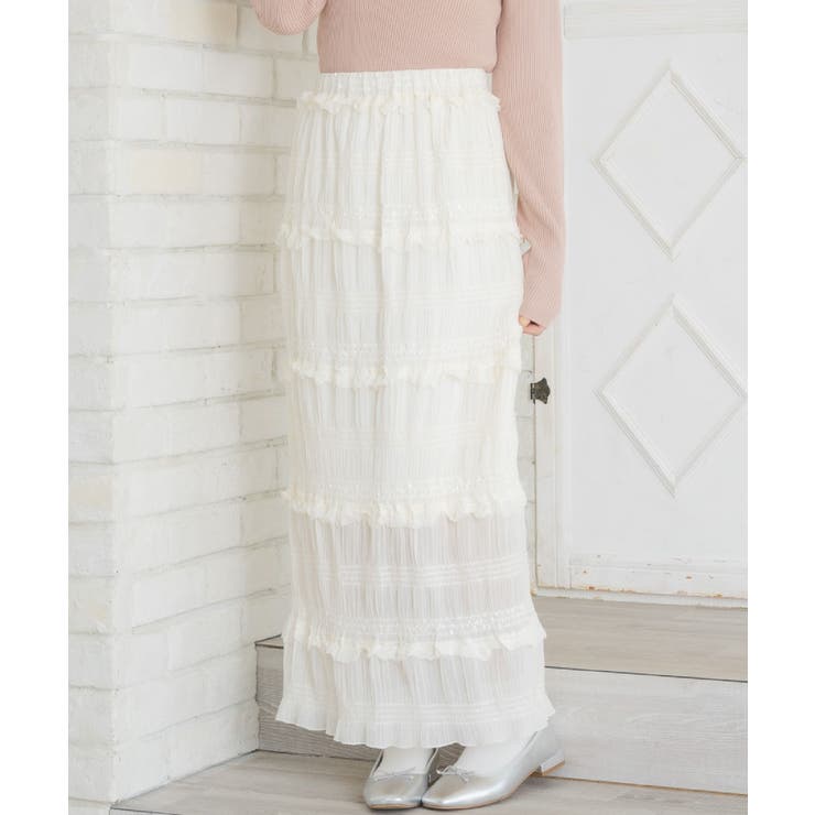 WHT4 | フリルIラインSK | RETRO GIRL