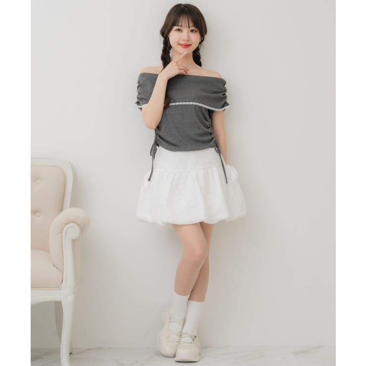 ハイウエストバルーンミニSK | RETRO GIRL | 詳細画像11 