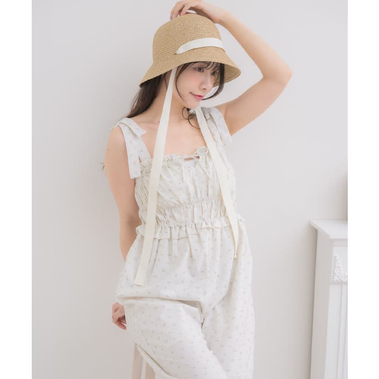 肩リボンサロペット | RETRO GIRL | 詳細画像1 