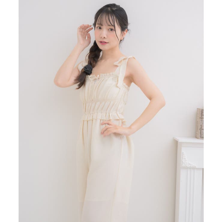 肩リボンサロペット | RETRO GIRL | 詳細画像17 