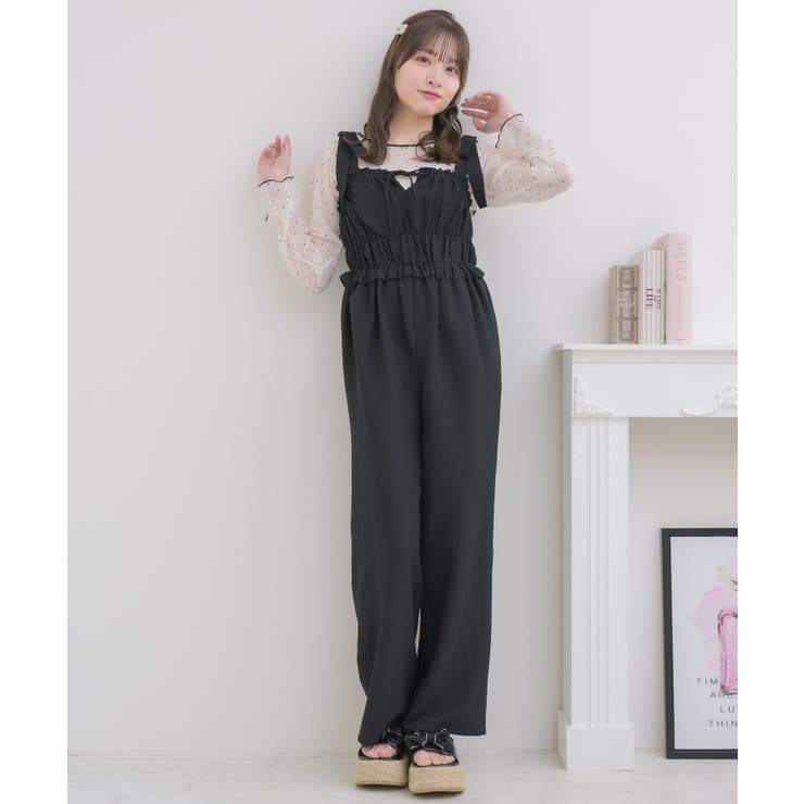 肩リボンサロペット | RETRO GIRL | 詳細画像19 