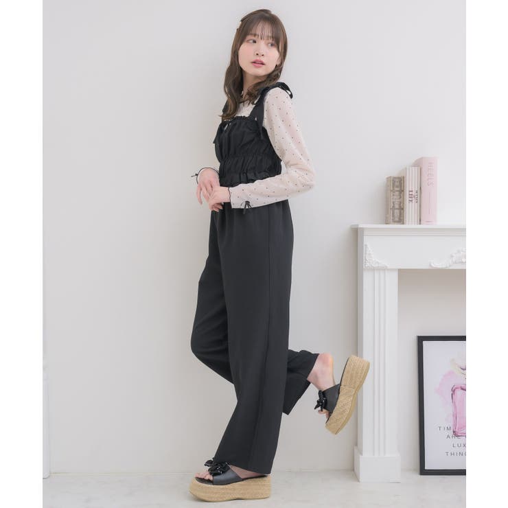 肩リボンサロペット | RETRO GIRL | 詳細画像21 