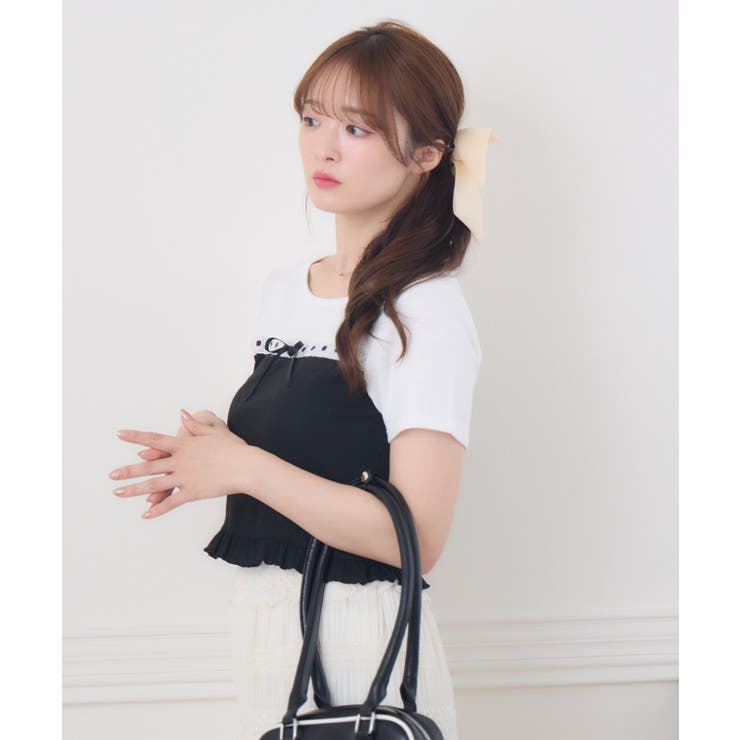 ビスチェライクTEE | RETRO GIRL | 詳細画像18 