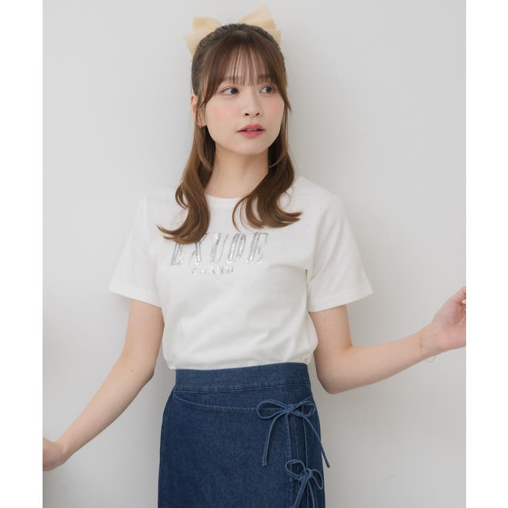 スパンコールロゴTEE | RETRO GIRL | 詳細画像17 