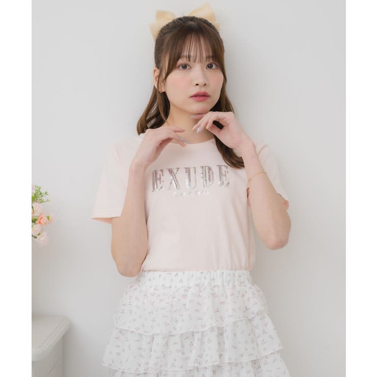 スパンコールロゴTEE | RETRO GIRL | 詳細画像24 