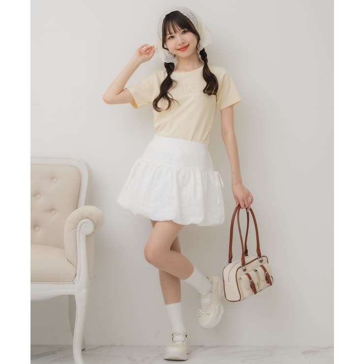 スパンコールロゴTEE | RETRO GIRL | 詳細画像3 