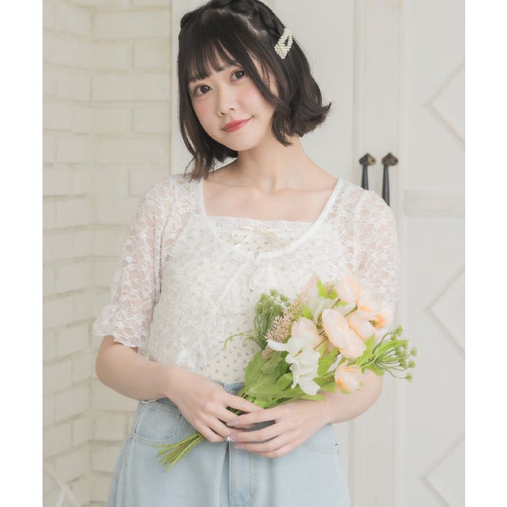 セットアイテム】レースボレロキャミSET[品番：RTGW0009149