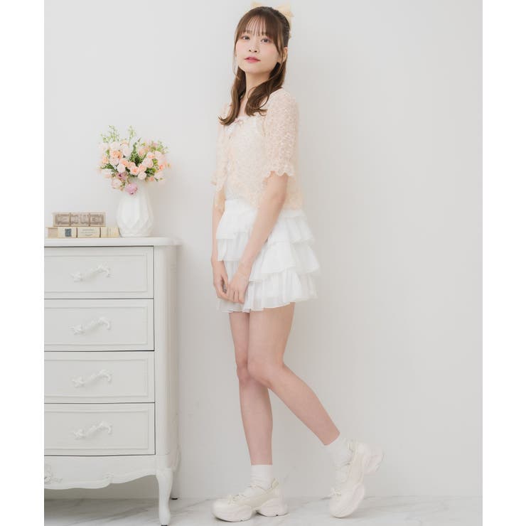 最終】【used 美品】レースボレロ