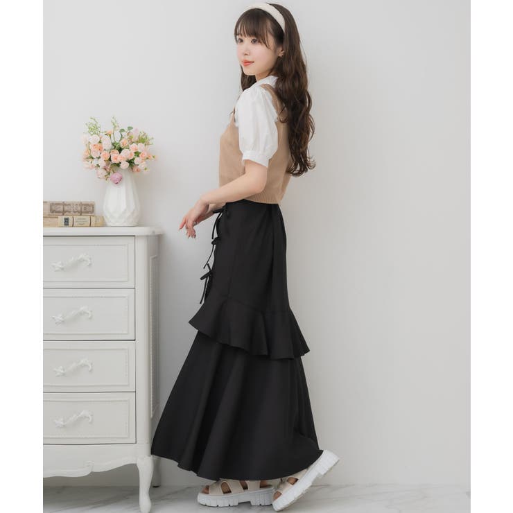 パフ袖ドッキングSH | RETRO GIRL | 詳細画像20 