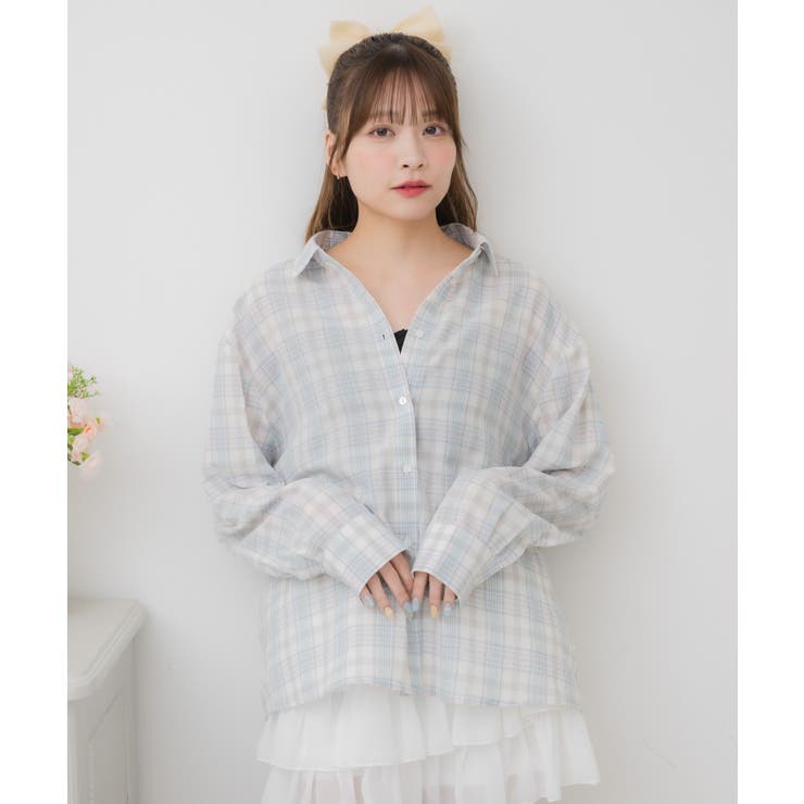 BラインストーンチェックSH | RETRO GIRL | 詳細画像18 