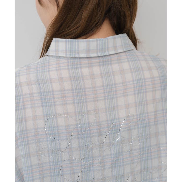 BラインストーンチェックSH | RETRO GIRL | 詳細画像24 