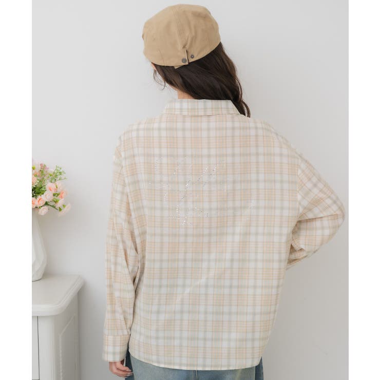 BラインストーンチェックSH | RETRO GIRL | 詳細画像9 