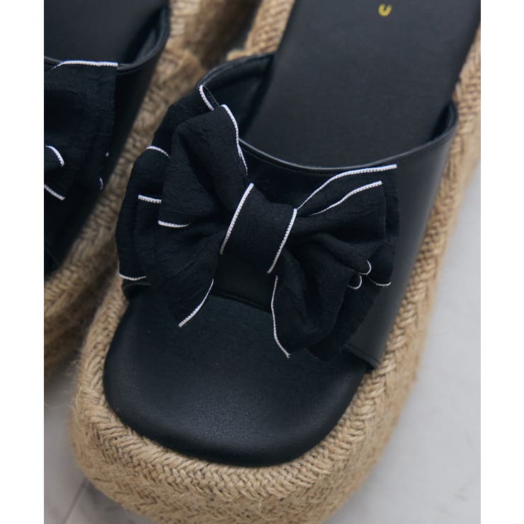 リボンジュートサンダル | RETRO GIRL | 詳細画像4 