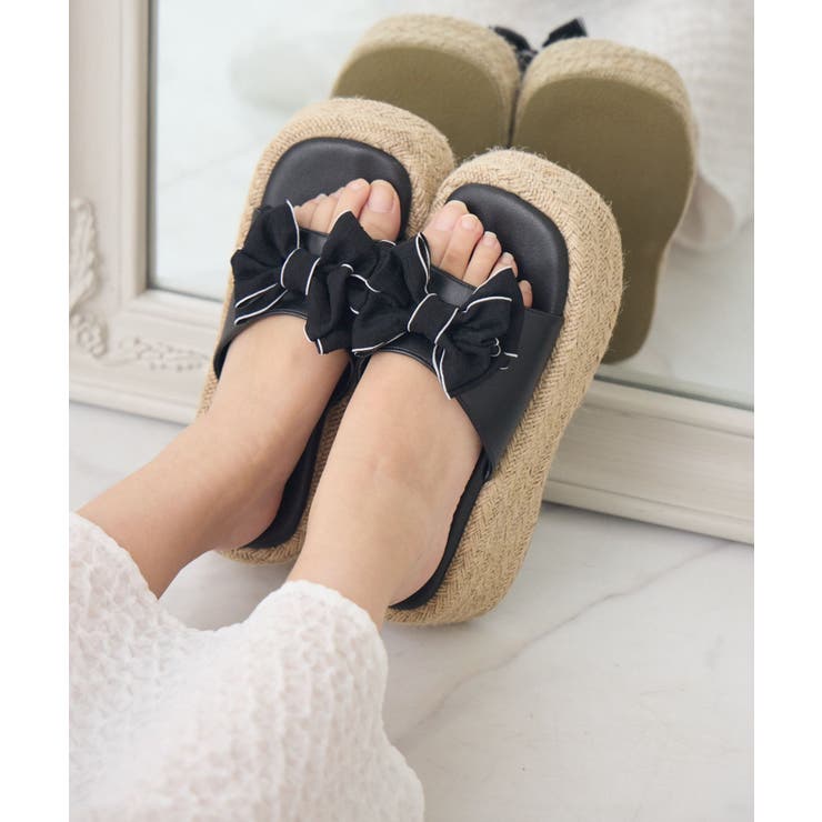 リボンジュートサンダル | RETRO GIRL | 詳細画像5 