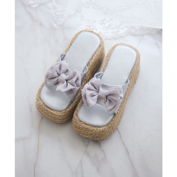 リボンジュートサンダル | RETRO GIRL | 詳細画像6 