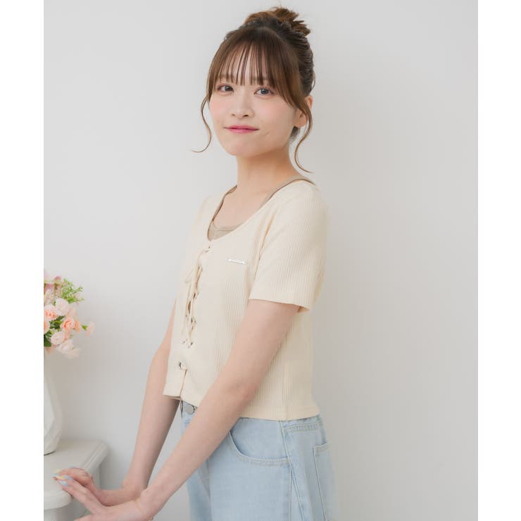 レースアッププレート付きCT | RETRO GIRL | 詳細画像10 