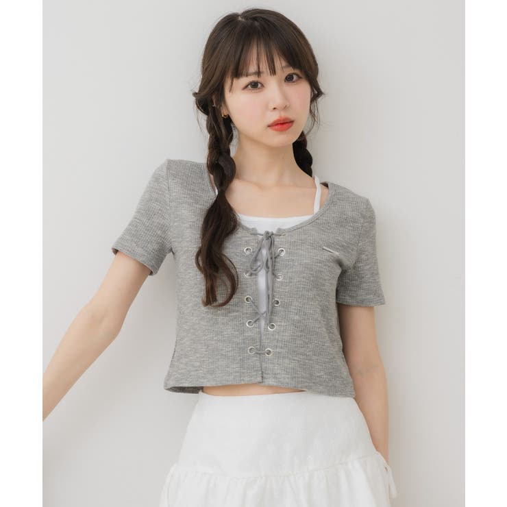 レースアッププレート付きCT | RETRO GIRL | 詳細画像16 