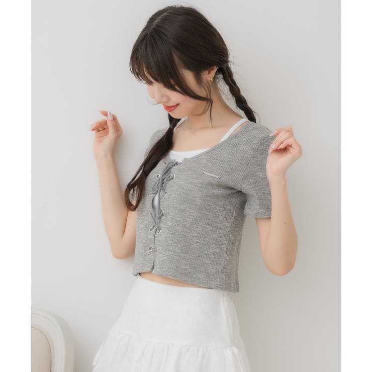 レースアッププレート付きCT | RETRO GIRL | 詳細画像18 